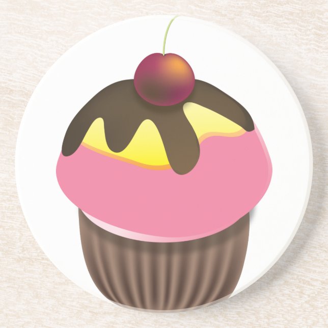 Porta copos do cupcake (Frente)