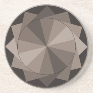 Porta copos do design do Taupe