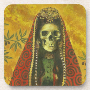 Porta copos do esqueleto gótico