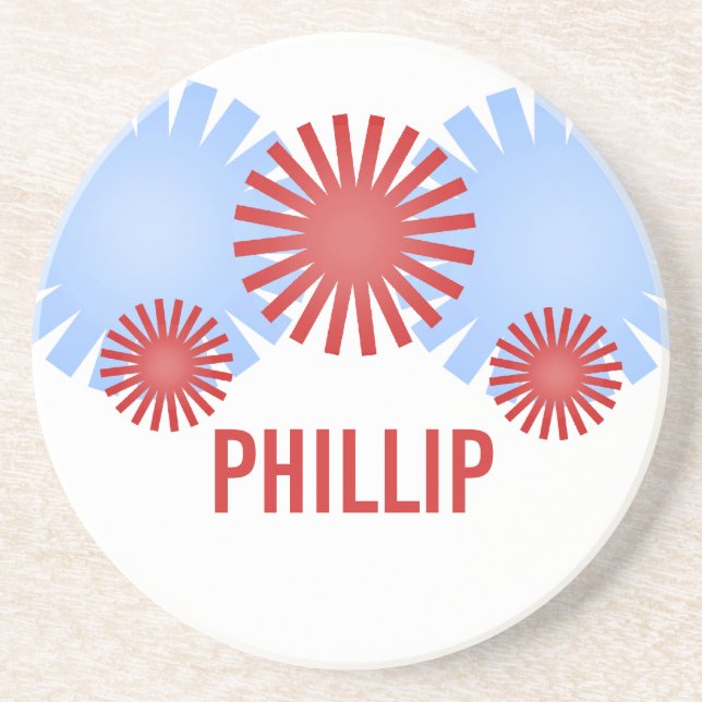 Porta copos do Fireworks Retro (Frente)