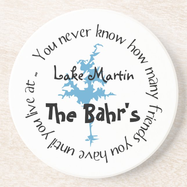 Porta copos do lago (Frente)