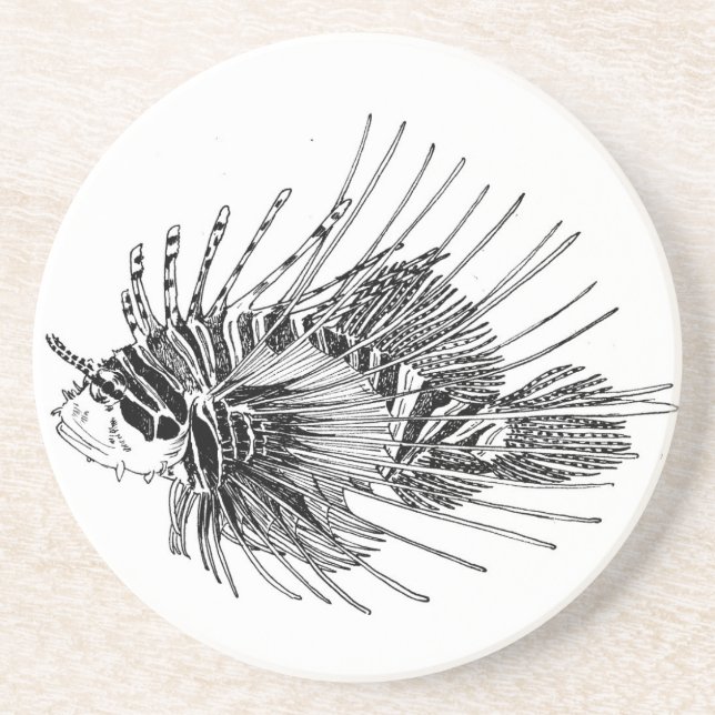 Porta copos do Lionfish (Frente)