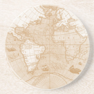 Porta copos do Mapa Mundial