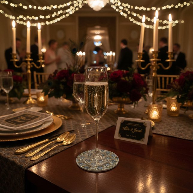 Porta copos do padrão do arco do bordado de boho (Criador carregado)