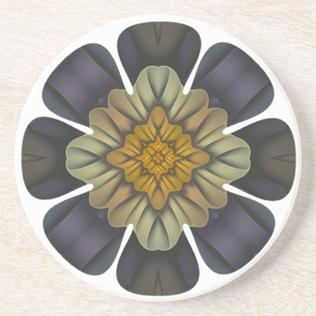 Porta-copos Do primavera floral abstrato em algum lugar (Frente)