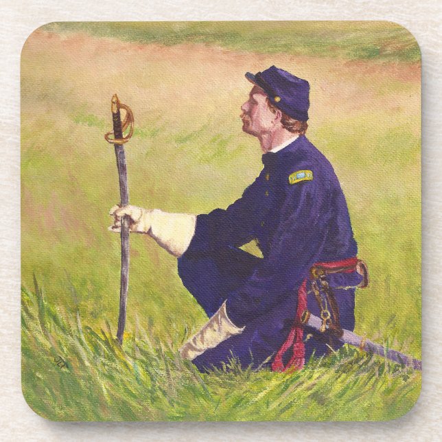 Porta copos do soldado da Guerra Civil (Frente)