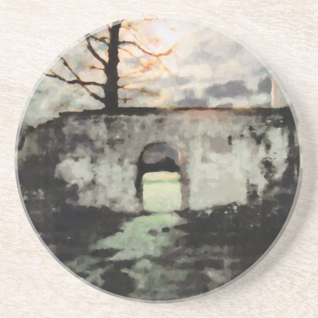 Porta copos do solo de assombro (Frente)