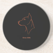 Doberman Minimalista Personalizada