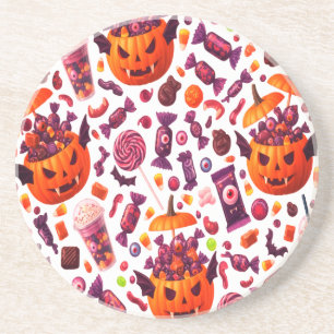 Porta-copos Doces Roxos Para O Halloween Drácula Gótica