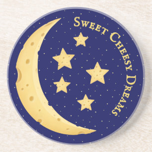 Porta-copos Doces Sonhos Cheesy Moon e Estrelas Bonitas Person