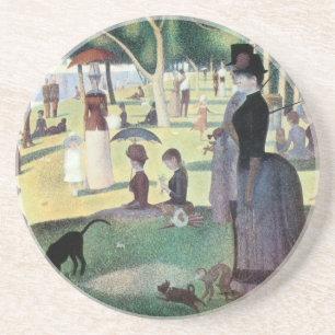 Porta-copos Domingo à tarde, Ilha La Grande Jatte, por Seurat