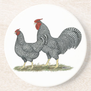 Porta-copos Dominique Chickens