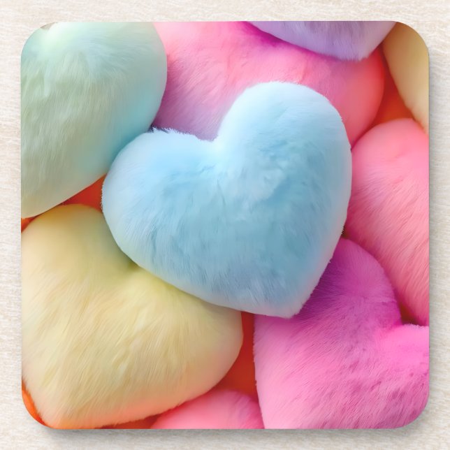 Porta copos dos corações (Frente)