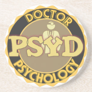 Porta-copos DOUTOR PSICOLOGIA PSICÓLOGO do LOGOTIPO de PsyD