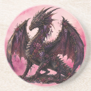 Porta-copos Dragão Flor Dragão de Fantasia Botânica