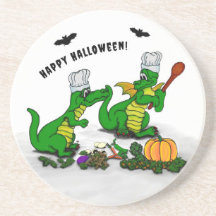 Porta-copos Dragões - Feliz Halloween! Hoje eu cozinho