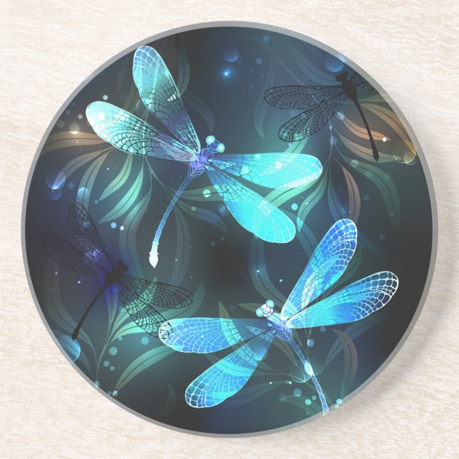 Porta-copos Dragonflies de lago (Frente)