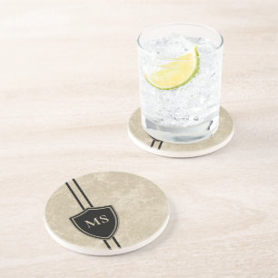 Porta-copos Drummer do Monograma Drummer do Baixo da Vintage