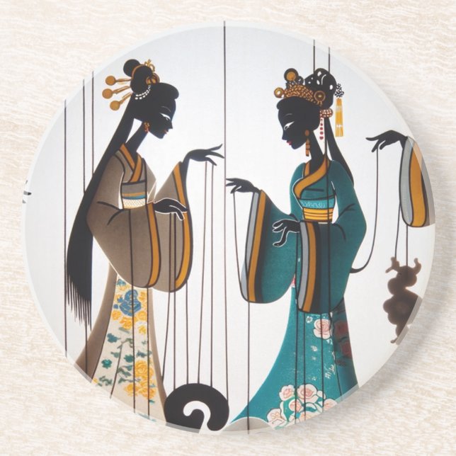 Porta-copos Duas beleza (Frente)