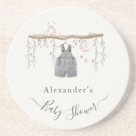 Porta-copos É um Chá de fraldas Eucalyptus de roupas masculina