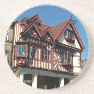 Porta-copos Edifício de carvalho Tudor, Edimburgo, Escócia