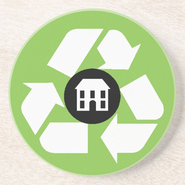 Porta copos - Edifícios Reciclares (Frente)