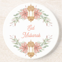 Porta-copos Eid Mubarak |Ramadan Mubarak Flowers Wreath Lamp