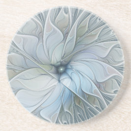 Porta-copos Elegante Beleza Arte Fractal Abstrata Moderna Flor