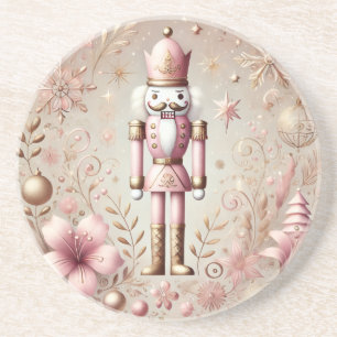 Porta-copos Elegante e Caprichoso Nutcracker Pastel Rosa e Dou