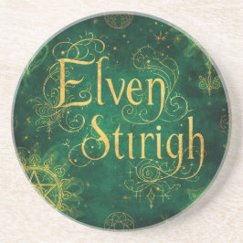 Porta-copos Elven Stirigh – Sigils in Green