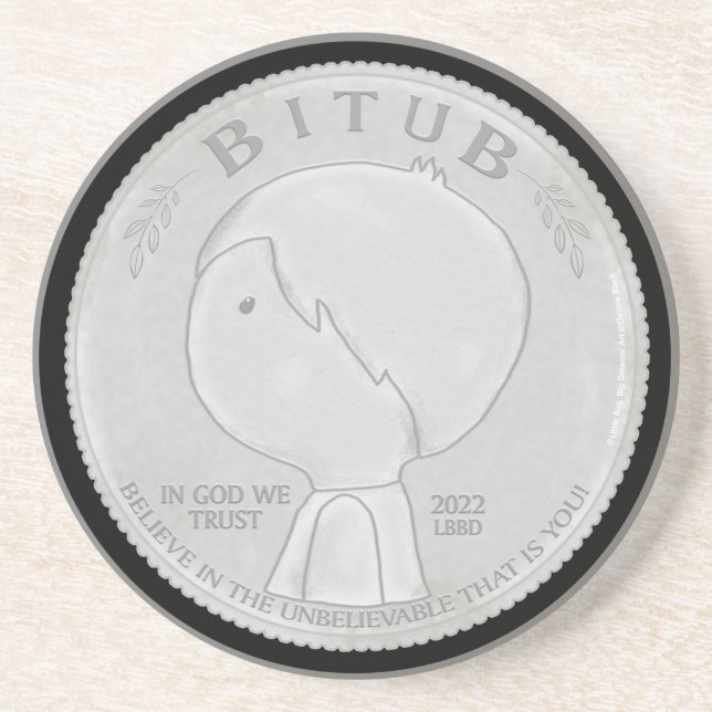 Porta-copos Em Deus, confiamos (Frente)