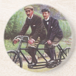 porta copos em tandem da bicicleta dos 1890's