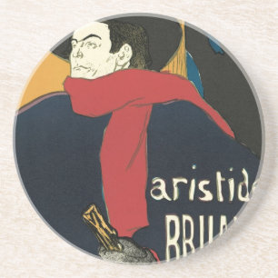 Porta-copos Embaixadores, Aristide Bruant por Toulouse Lautrec