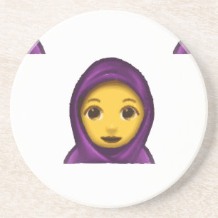 Porta-copos emoji hajib
