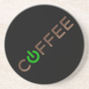 Porta-copos Energia do café (verde)