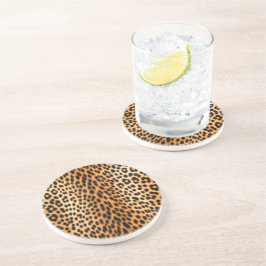 Porta-copos Energia do Leopardo Selvagem – Moda Ousada com Est