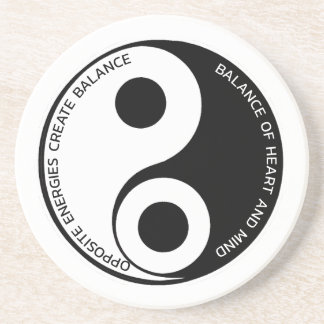Porta-copos Energias Opostas, Balança de Crio Yin Yang