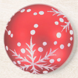 Porta-copos Enfeites de natal vermelho