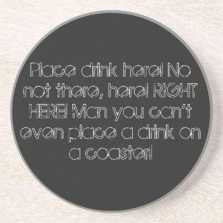 Porta copos engraçada