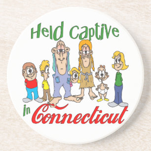 Porta copos engraçada do arenito do parque de