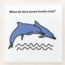 Porta copos Engraçado de Ondas de Amor no Oceano G