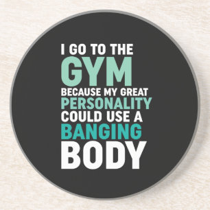 Porta-copos Engraçado Malhação De Ginástica Eu Vou À Acad