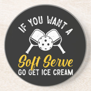 Porta-copos Engraçado Pickleball Se Você Quer Um Serviço Suave