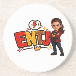 Porta-copos ENTJ — A Conquistadora Visionária