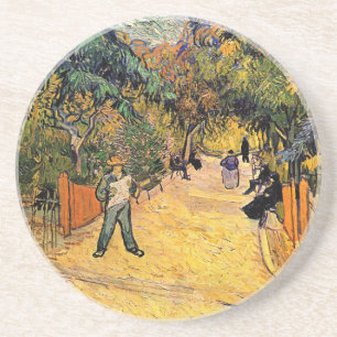 Porta-copos Entrada ao parque público por Vincent van Gogh