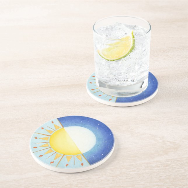 Porta-copos Equinócio Celular Sun e Lua (Lateral)