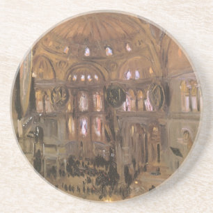 Porta-copos Esboço de Santa Sofia por John Singer Sargent