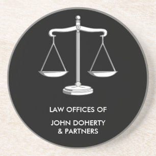 Porta-copos Escalas do clássico de justiça