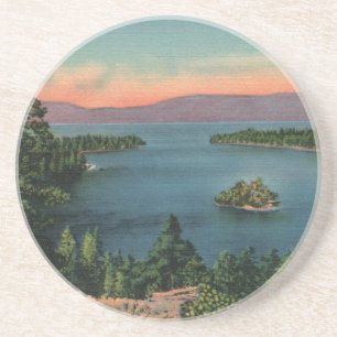 Porta copos esmeralda de Lake Tahoe da baía do