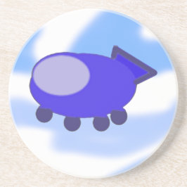 Porta-copos Espaçador Azul Voador